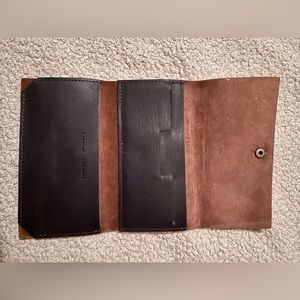 Portland Leather Cognac Rancher Wallet
